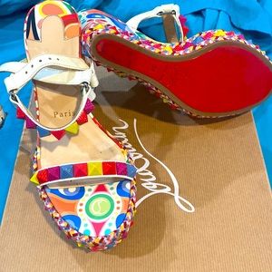 Christian louboutin size 38 worn three times